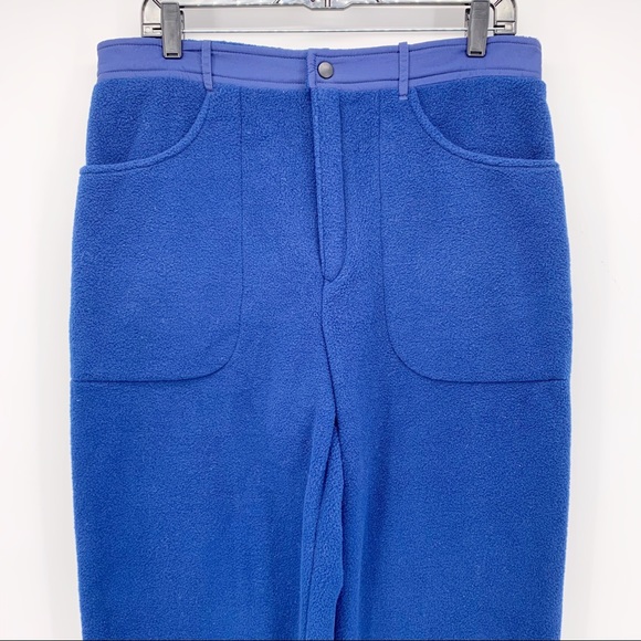 Mountain Equipment Co-Op Blue Fleece Polar-tech Pants Size XL - Picture 2 of 6